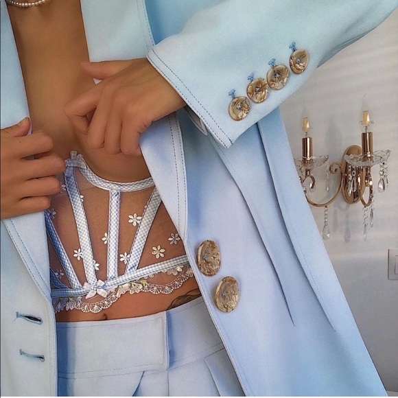 2PIECE For Love & Lemons Charlie Embroidered SET - Picture 3 of 13